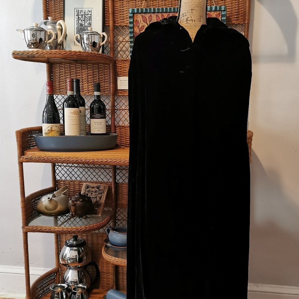 Vintage Velvet Cape
